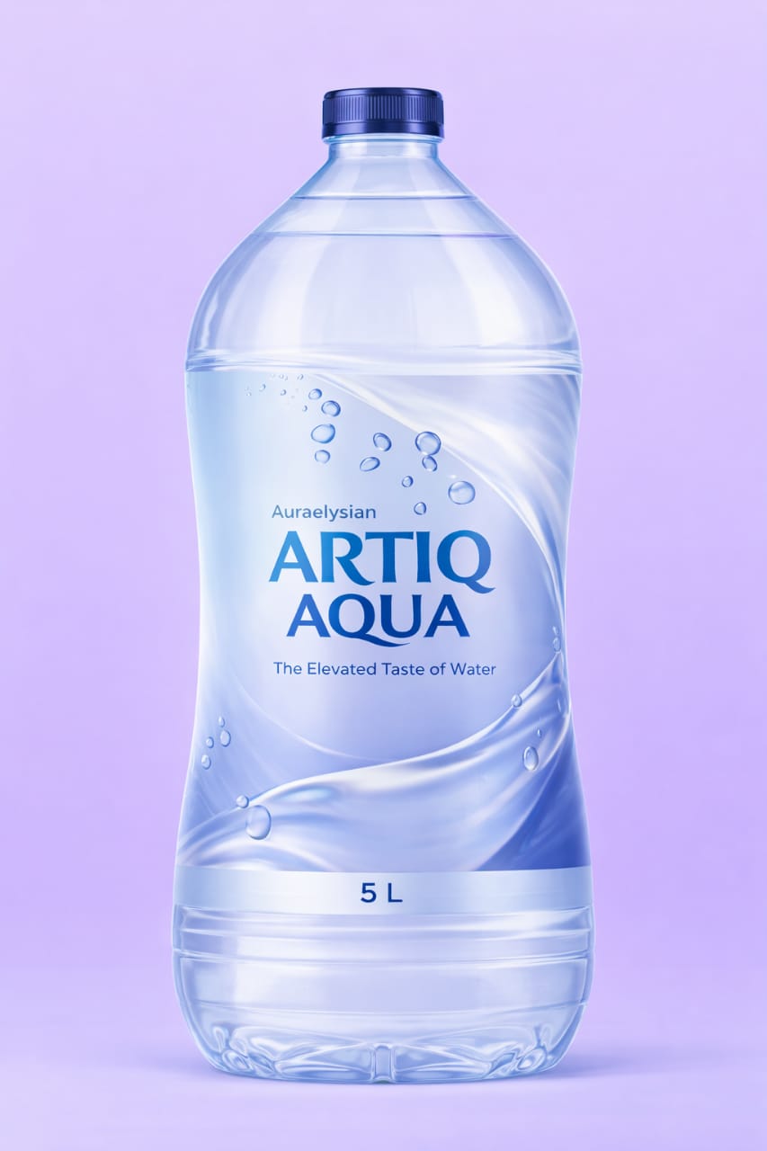 ARTIQ AQUA 5 Liter Premium Bulk Drinking Water
